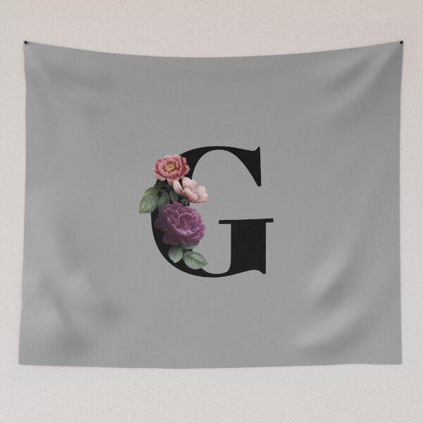 Item preview, Floral Initial - G designed and sold by CulverCrafts.