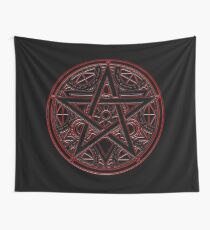 Dark Circle Wall Tapestry