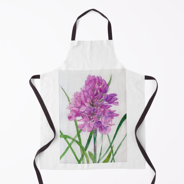 Item preview, Pink wild orchid watercolour painting designed and sold by esvb.