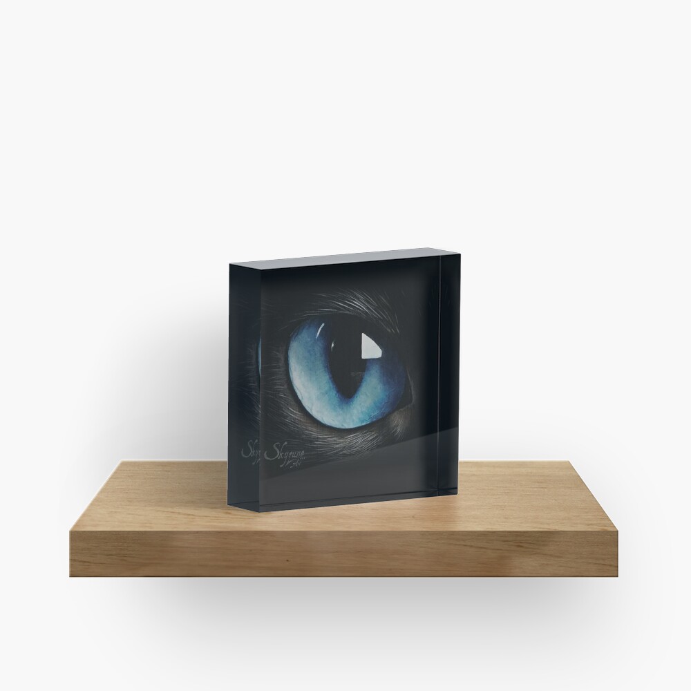 Bloc acrylique « BLUE SOUL by Skyzune ART»