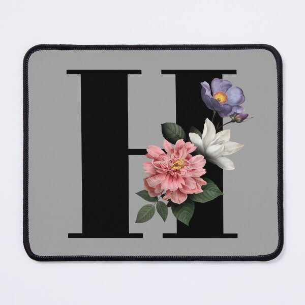 Item preview, Floral Initial - H designed and sold by CulverCrafts.