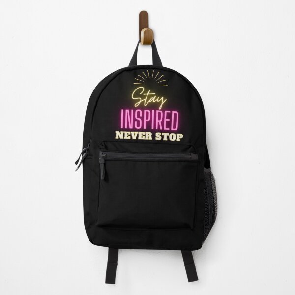 Item preview, Stay Inspired Never Stop neon designed and sold by PalomaHealing24.