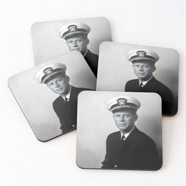 Item preview, JFK Wearing His Navy Uniform designed and sold by warishellstore.