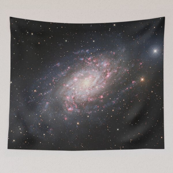 Item preview, NGC 2403 - A Galaxy of Birth and Death in the constellation of Camelopardalis designed and sold by Raureif.
