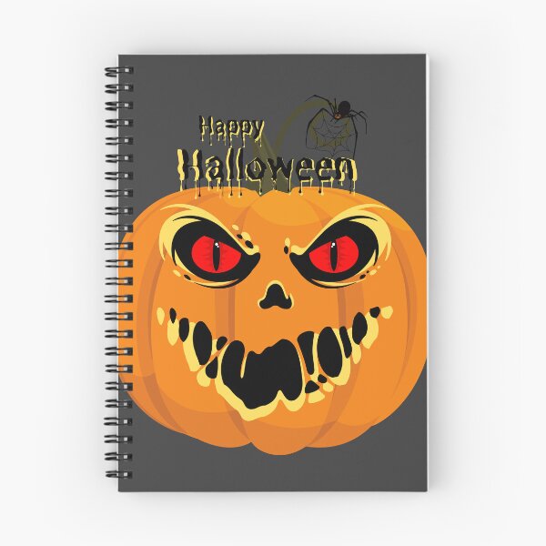 Artikelvorschau, Fröhlicher Halloween-Kürbis entworfen und verkauft von Crazyideeas.