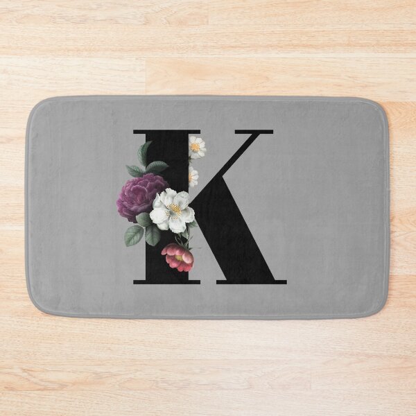 Item preview, Floral Initial - K designed and sold by CulverCrafts.