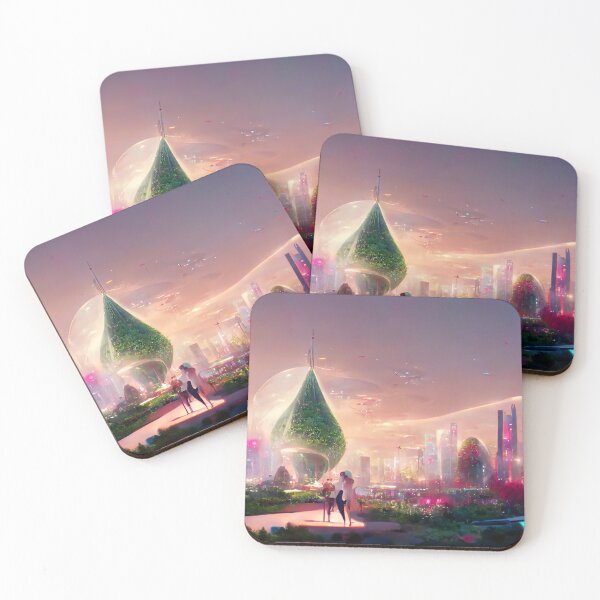 Item preview, Greenpunk Park In The City designed and sold by FantasyAI.