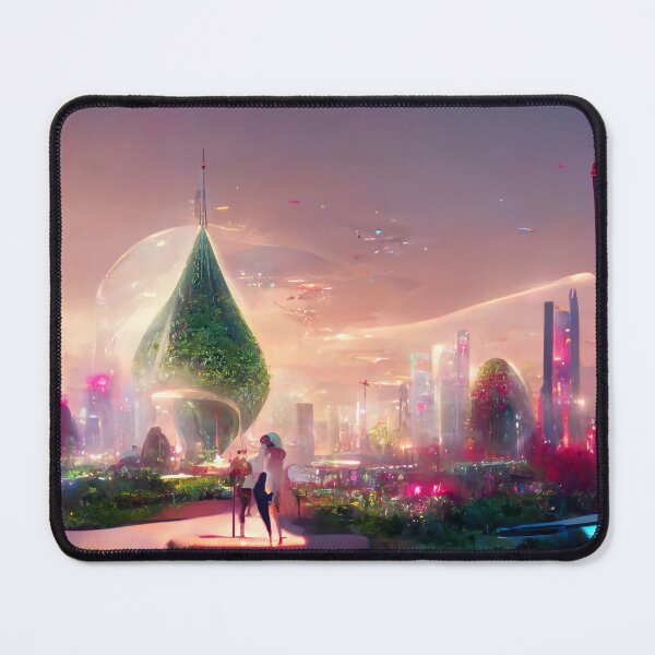 Item preview, Greenpunk Park In The City designed and sold by FantasyAI.