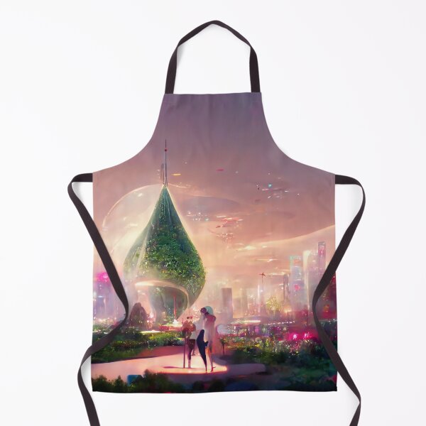 Item preview, Greenpunk Park In The City designed and sold by FantasyAI.