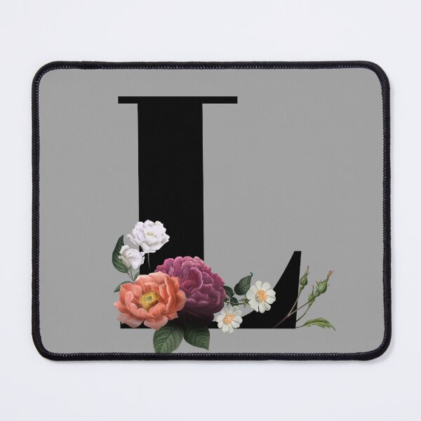 Item preview, Floral Initial - L designed and sold by CulverCrafts.