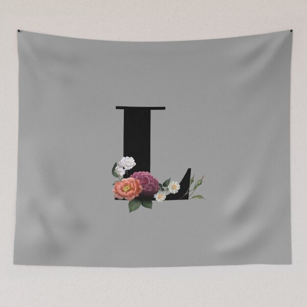 Item preview, Floral Initial - L designed and sold by CulverCrafts.