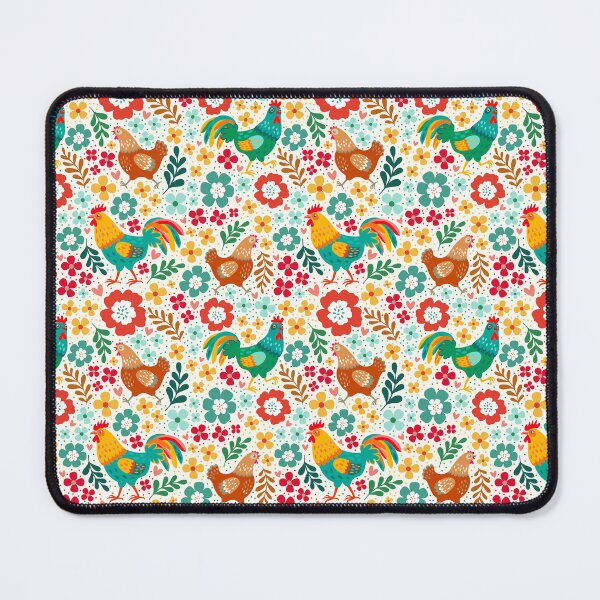 Item preview, Colorful Chickens designed and sold by KrisInStitches.