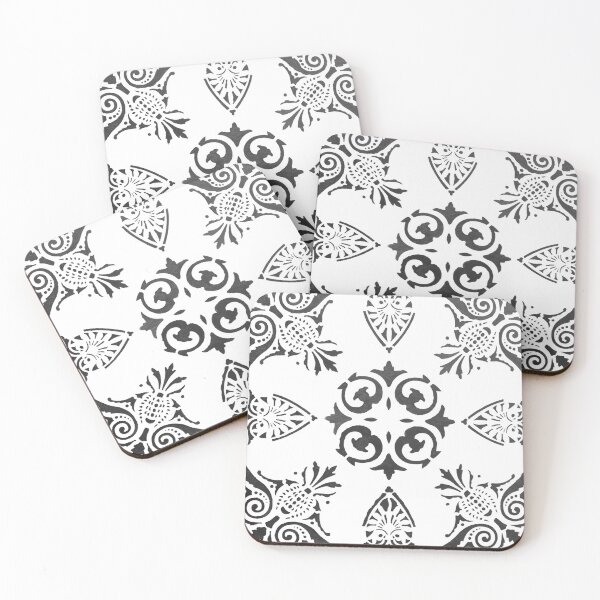 Item preview, Black and white Scroll flourish design designed and sold by Melissa Renee.