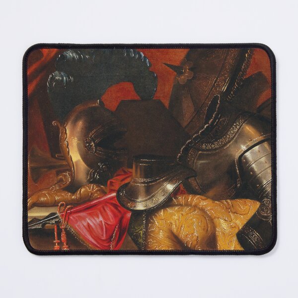 Item preview, A Still Life with an Elaborately Decorated Helmet | Antonio Tibaldi | Late 17th Century Renaissance Art designed and sold by CJET.