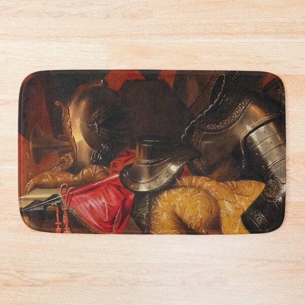 Item preview, A Still Life with an Elaborately Decorated Helmet | Antonio Tibaldi | Late 17th Century Renaissance Art designed and sold by CJET.