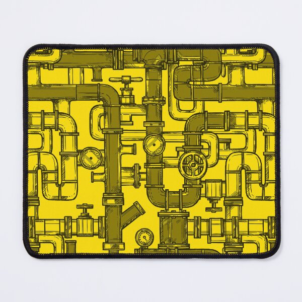 Item preview, Yellow within Yellow Pipe Pattern designed and sold by Art-by-Geoff.