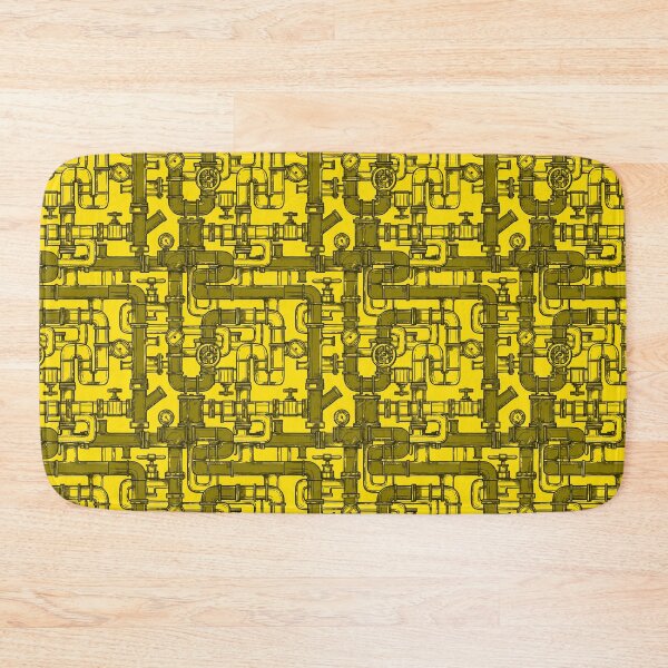 Item preview, Yellow within Yellow Pipe Pattern designed and sold by Art-by-Geoff.