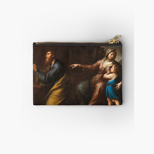 Item preview, Abraham Dismissing Hagar and Ishmael | Andrea Vaccaro | 1655 Renaissance Biblical Art designed and sold by CJET.