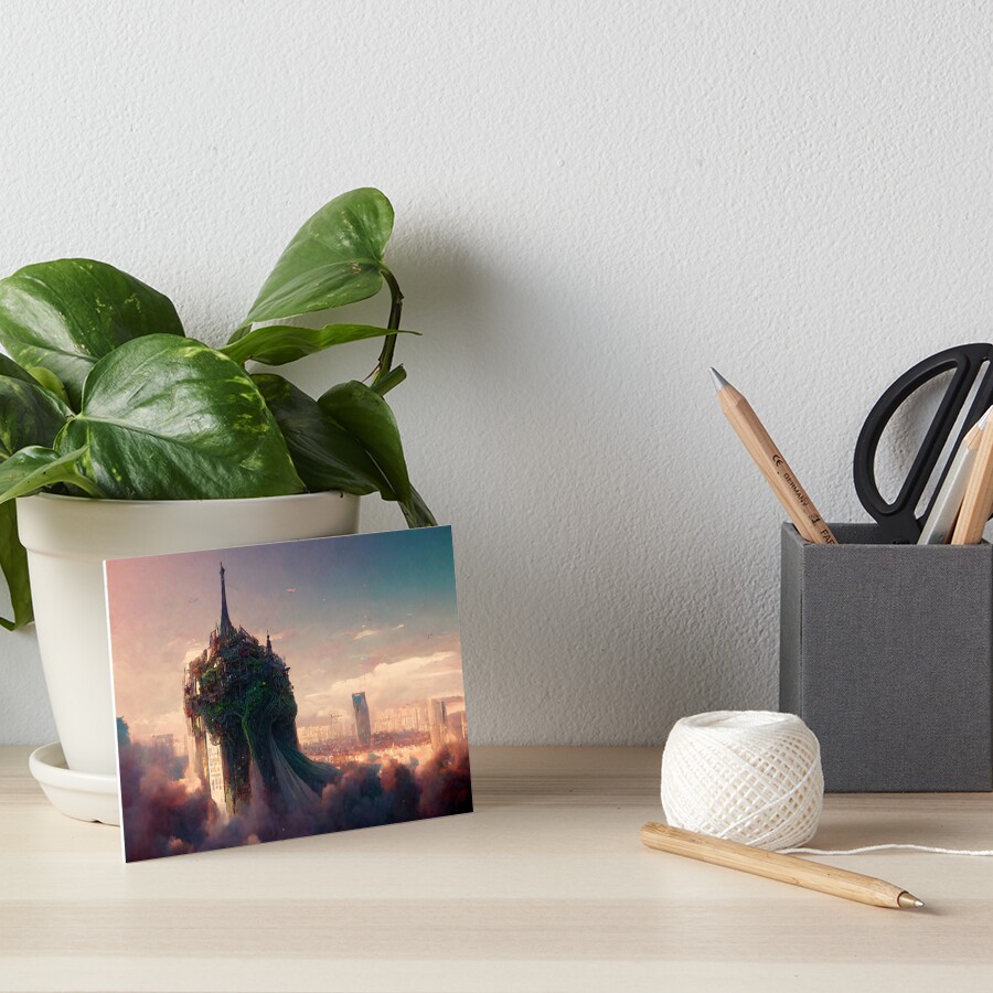 Item preview, Art Board Print designed and sold by FantasyAI.