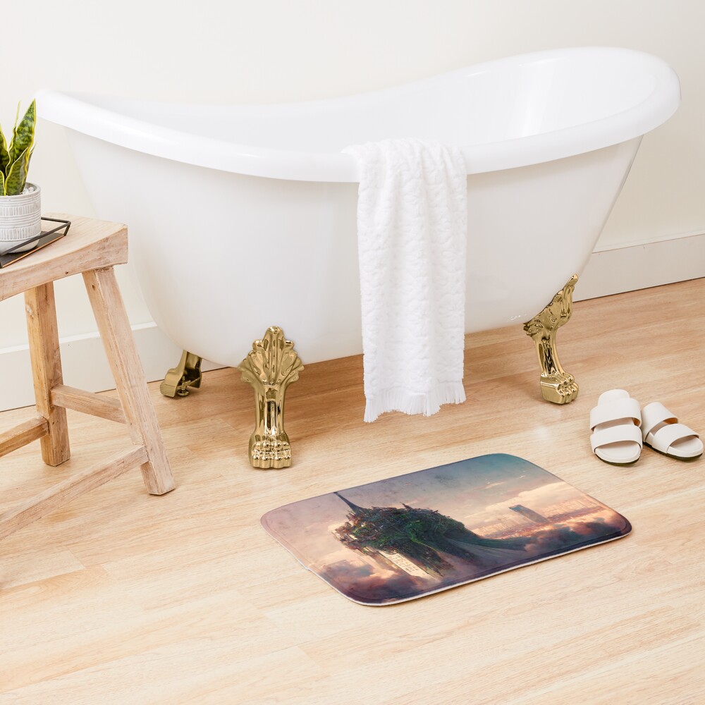 Item preview, Bath Mat designed and sold by FantasyAI.