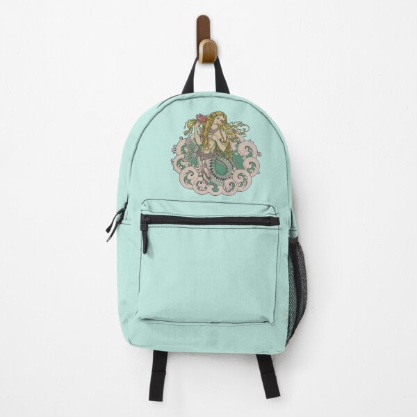 Item preview, Vintage Mermaid Crest - Teal and Pink designed and sold by PopShop !.
