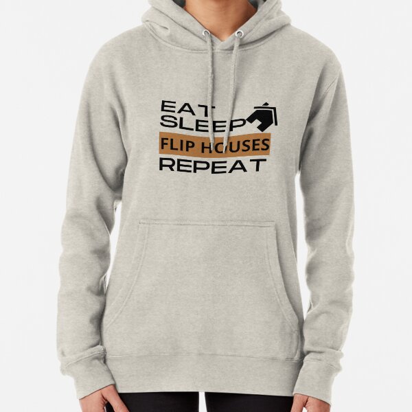 Item preview, Eat Sleep Flip houses Repeat designed and sold by Red Ouane.