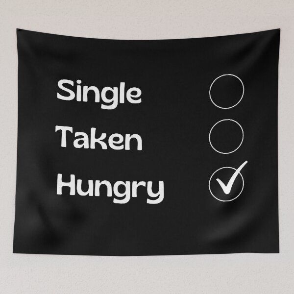 Artikelvorschau, Single Taken Hungry-Paket entworfen und verkauft von celadonshop.