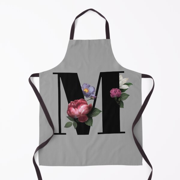 Item preview, Floral Initial - M designed and sold by CulverCrafts.