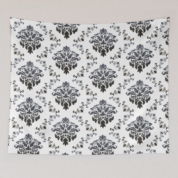 Item preview, Black and white Floral Flourish design designed and sold by Melissa Renee.