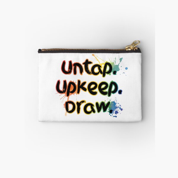 Item preview, Untap. Upkeep. Draw. designed and sold by amandartwork.