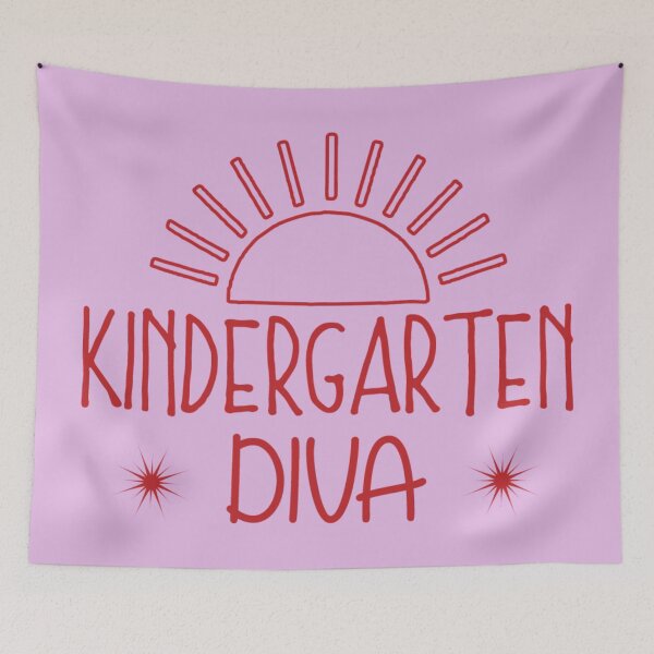 Item preview, Kindergarten Diva - Back To School designed and sold by S Cube Design.