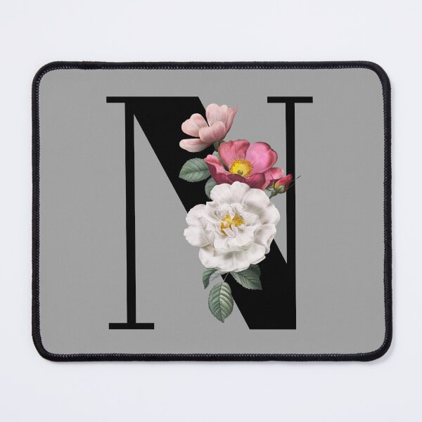 Item preview, Floral Initial - N designed and sold by CulverCrafts.