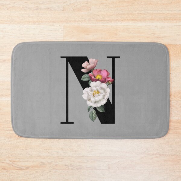 Item preview, Floral Initial - N designed and sold by CulverCrafts.