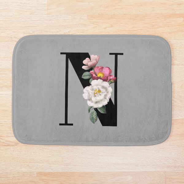 Item preview, Floral Initial - N designed and sold by CulverCrafts.