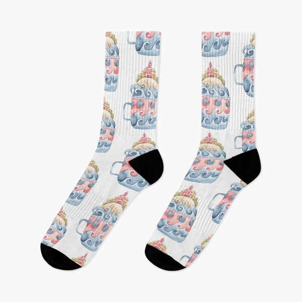 Item preview, Cute watercolor nautical digital painting designed and sold by tiana-geo.