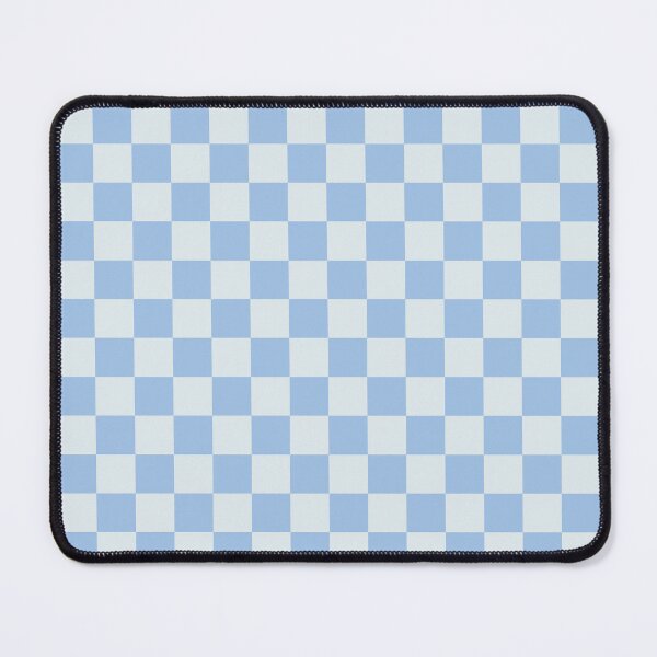 Item preview, Checkerboard Mini Check Pattern in Powder Blue Tones designed and sold by kierkegaard.