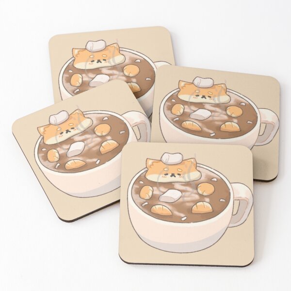 Item preview, Doggy Hot Cocoa Sticker designed and sold by Dinosaur Bee.