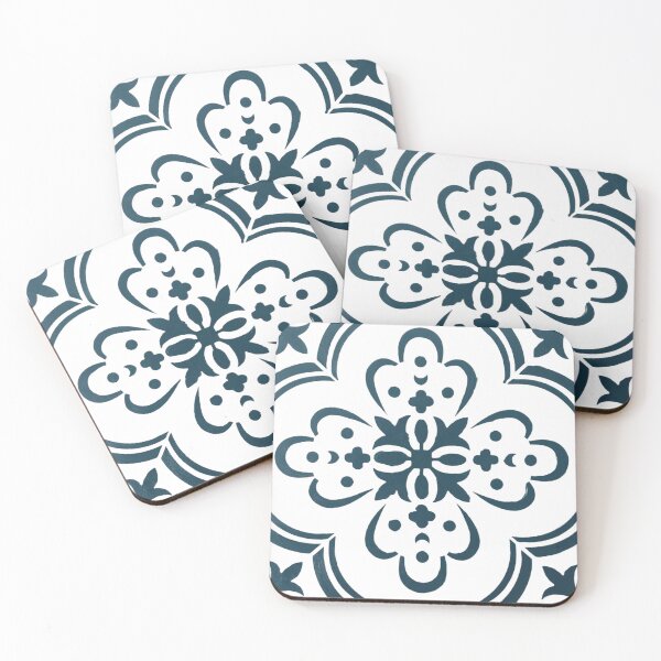 Item preview, Navy blue Floral design designed and sold by Melissa Renee.