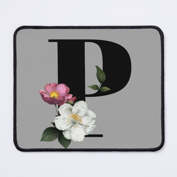 Item preview, Floral Initial - P designed and sold by CulverCrafts.