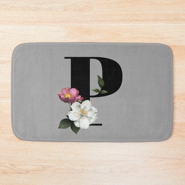 Item preview, Floral Initial - P designed and sold by CulverCrafts.
