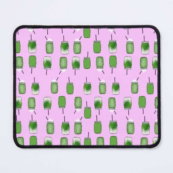 Item preview, Iced Matcha Latte Repeating Design designed and sold by Booneb.