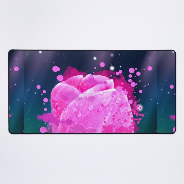 Item preview, Pink Tulips Blossom Watercolor Floral Art designed and sold by Ascooepics.