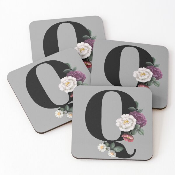 Item preview, Floral Initial - Q designed and sold by CulverCrafts.