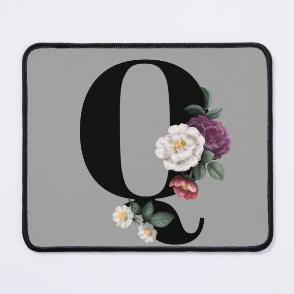 Item preview, Floral Initial - Q designed and sold by CulverCrafts.