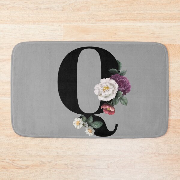 Item preview, Floral Initial - Q designed and sold by CulverCrafts.