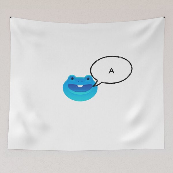 Item preview, Screaming froggy, blue funny screaming frog. designed and sold by T-Look.