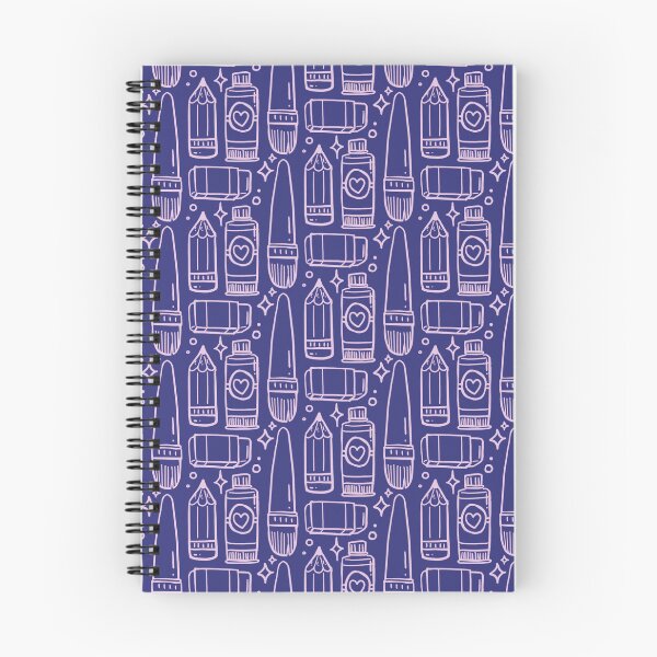 Item preview, Purple Paint Arttools Pattern designed and sold by PatternsaPlenty.