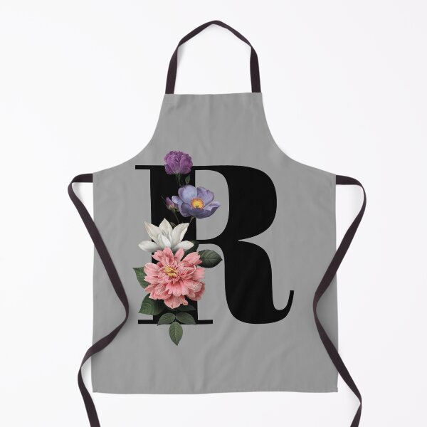 Item preview, Floral Initial - R designed and sold by CulverCrafts.