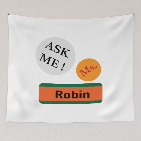 Item preview, Robin Name Tag designed and sold by Maeveykinzz.