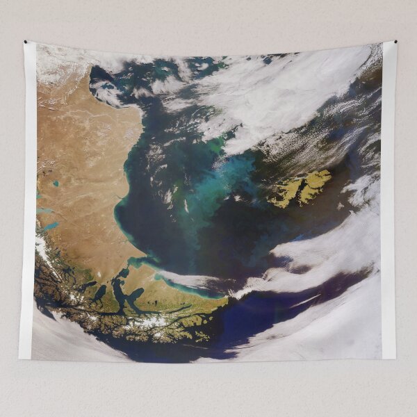 Item preview, Patagonia and Falkland Islands (Malvinas) captured from space designed and sold by Raureif.